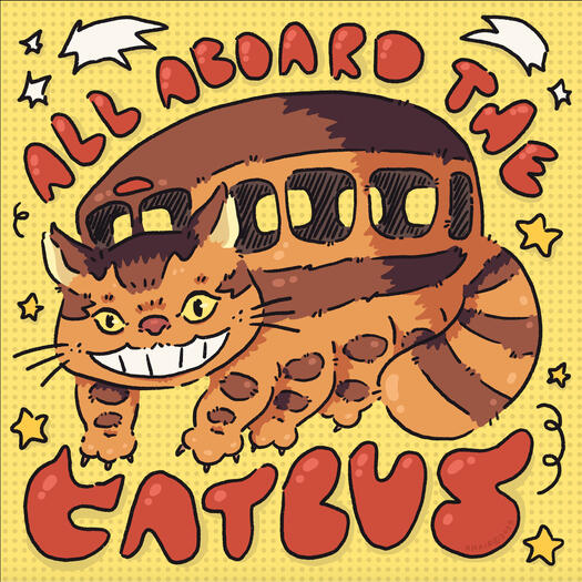 catbus print