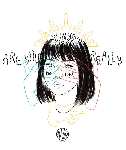 in my head (self portrait, 2022) - light ver.